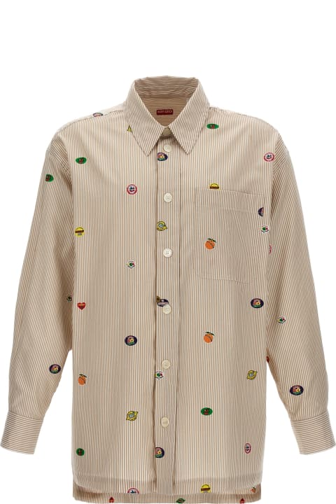 メンズ Kenzoのシャツ Kenzo Fruit Stickers Shirt