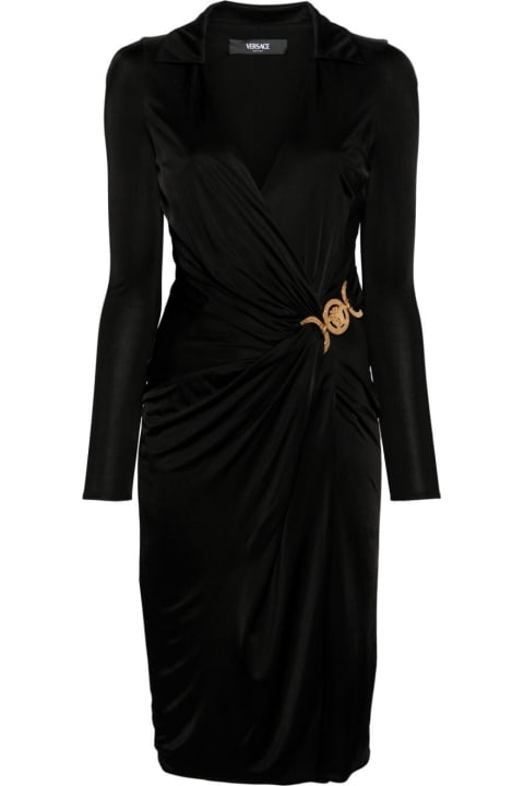 Versace for Women Versace Dress Stretch Crepe Jersey