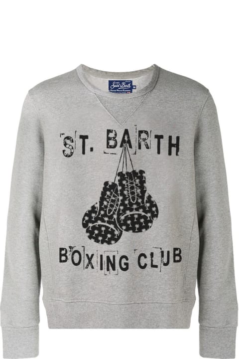 Homeware MC2 Saint Barth St. Barth Boxing Club Grey Sweatshirt