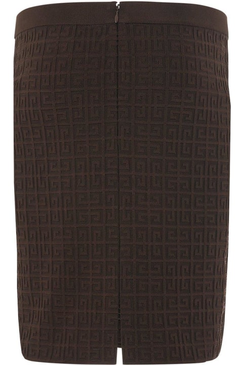 Givenchy Sale for Women Givenchy 4g Motif Knitted Skirt