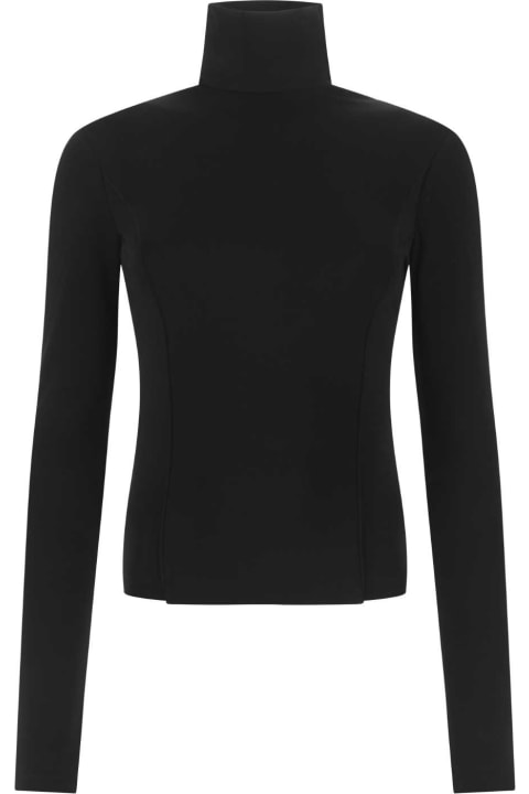 Givenchy for Women Givenchy Black Stretch Viscose Blend Top