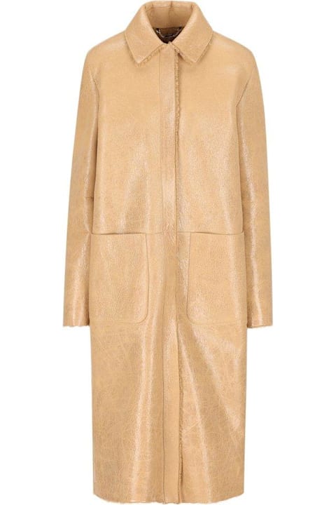 Homeware Fendi Collared Long Coat