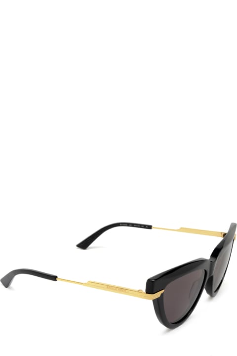 ウィメンズ Bottega Veneta Eyewearのアイウェア Bottega Veneta Eyewear Bv1265s Black Sunglasses