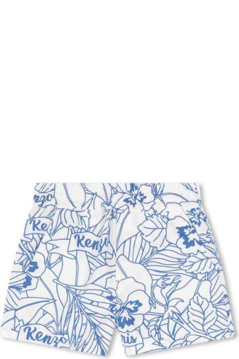 Kenzo Kids Bottoms for Baby Girls Kenzo Kids Shorts Con Stampa