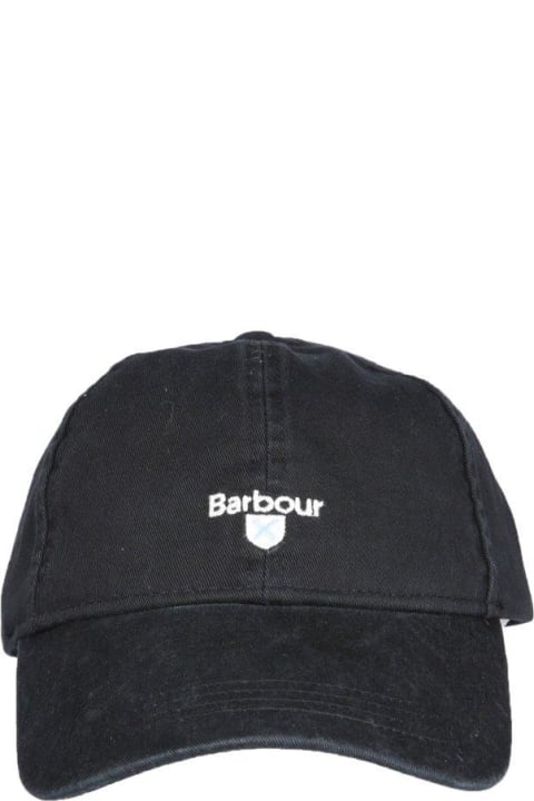 Barbour Accessories for Men Barbour Logo Embroidered Baseball Cap