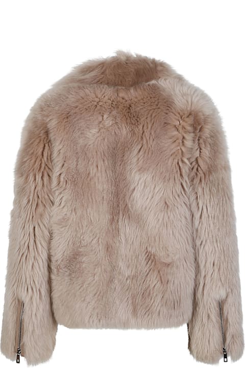 Desa 1972 for Men Desa 1972 Shearling High Collar Jacket