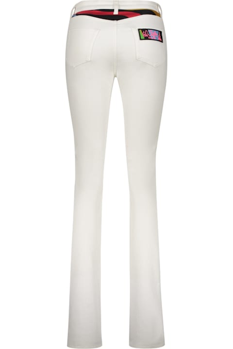 Pucci الجينز لـ السيدات Pucci Printed Detail Jeans