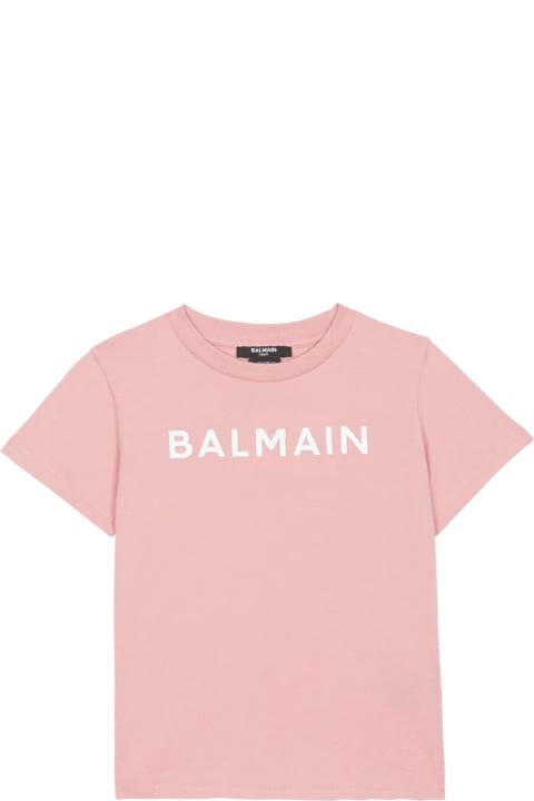 Balmain T-Shirts & Polo Shirts for Girls Balmain Logo T-shirt