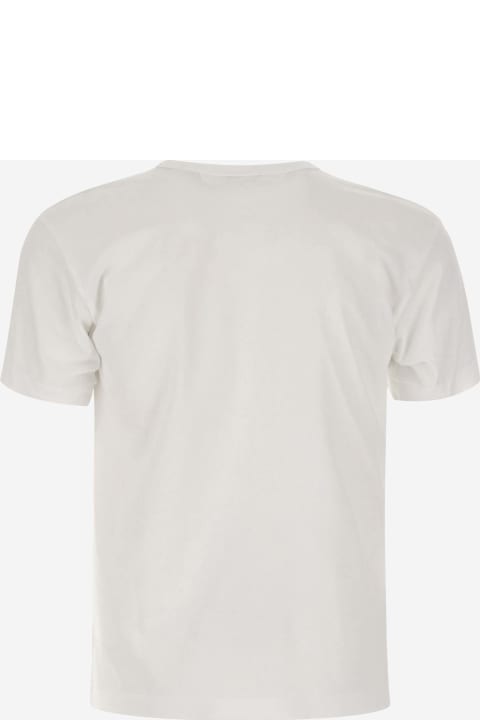 メンズ トップス Comme des Garçons Cotton T-shirt With Logo