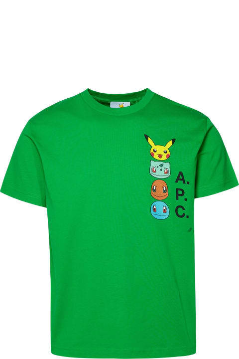 A.P.C. Topwear for Men A.P.C. Pokèmon Portrait T-shirt