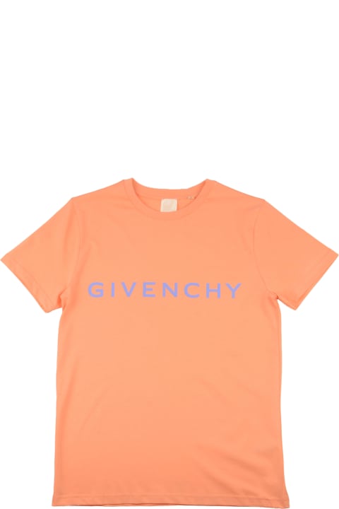 Givenchy T-Shirts & Polo Shirts for Boys Givenchy Logo Print Regular T-shirt