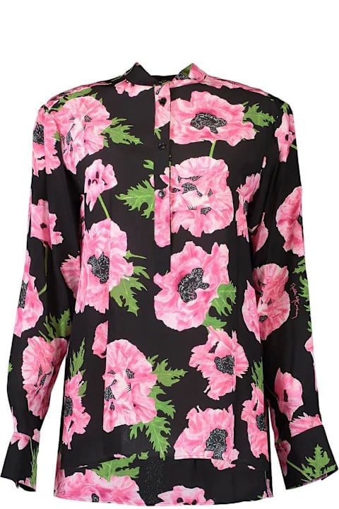Homeware Stella McCartney Poppy-printed Long Sleeved Shirt