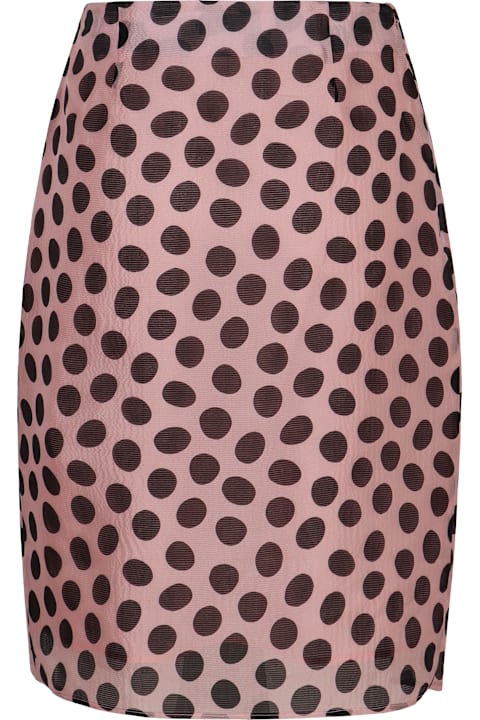 Nina Ricci for Kids Nina Ricci Printed Silk Skirt