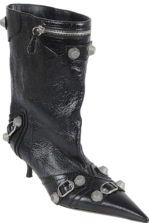 ウィメンズ ブーツ Balenciaga Cag. Wide Boots