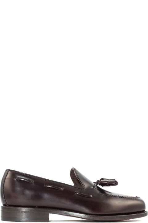 Brown Calf Leather Loafers