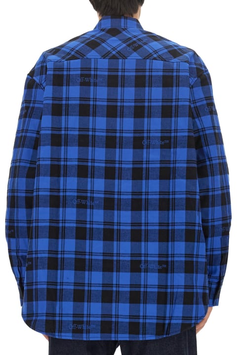 Homeware Off-White Flann Padded Overshirt