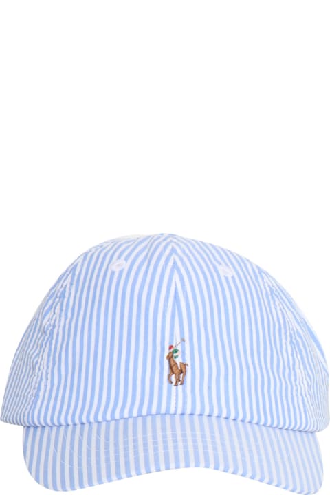 Polo Ralph Lauren for Kids Polo Ralph Lauren Striped Cap With Logo