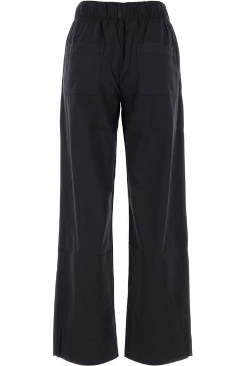 Tekla Pants & Shorts for Women Tekla Slate Cotton Pyjama Pant