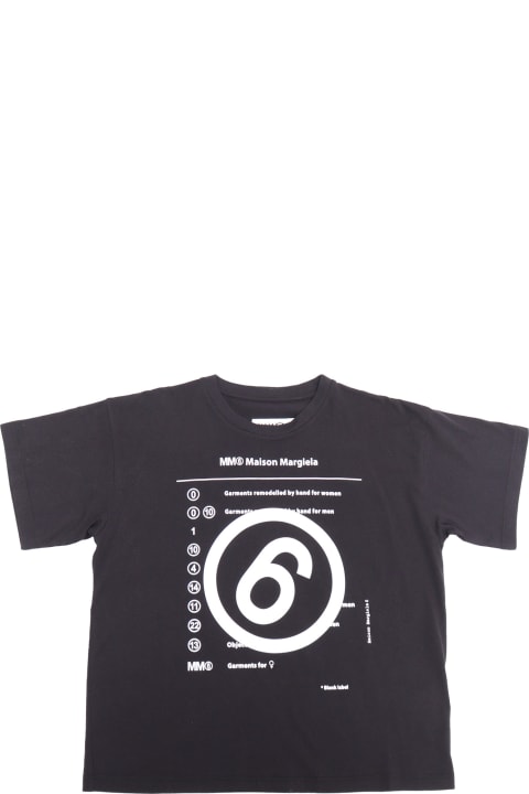 ガールズのセール MM6 Maison Margiela Black T-shirt
