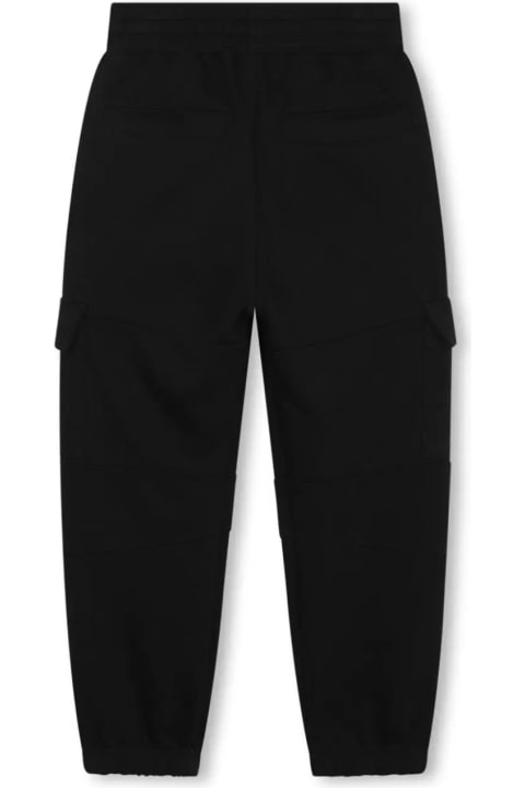 Bottoms for Boys Givenchy Black Cargo Style Sports Pants