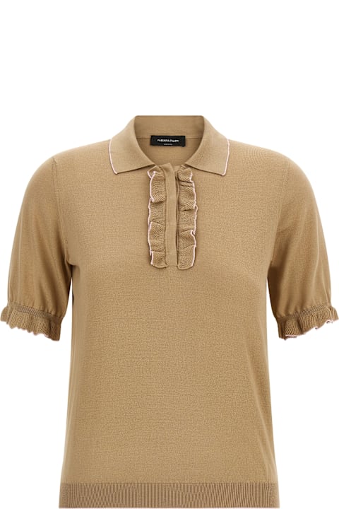Homeware Fabiana Filippi Cotton Silk Polo Shirt