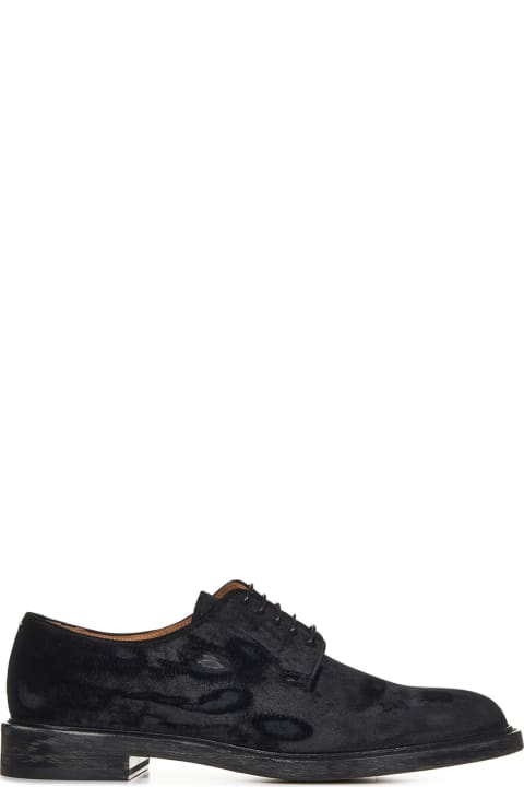 Loafers & Boat Shoes for Men Maison Margiela Chenille Lace Up Shoes