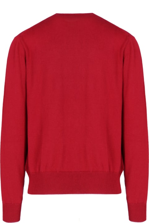 Sweaters for Men Vivienne Westwood 'alex Round Neck' Logo Sweater