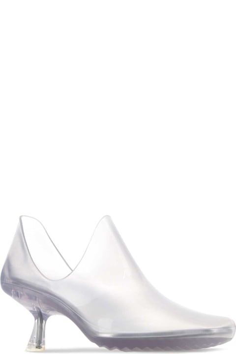 Loewe Light Grey Pvc Emily Aqua Pumps