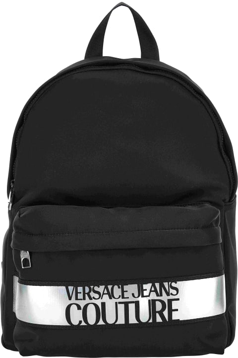 Versace Jeans Couture Backpacks for Men Versace Jeans Couture Range Iconic Logo Sketch 1 Backpack