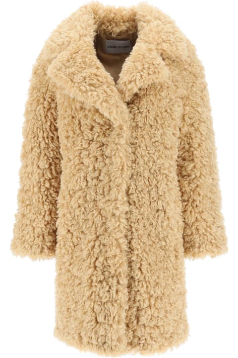 ウィメンズ新着アイテム STAND STUDIO 'camille' Faux Fur Cocoon Coat