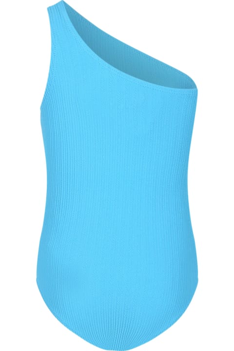 Swimwear for Girls Molo Light Blue Swimsuit For Girl