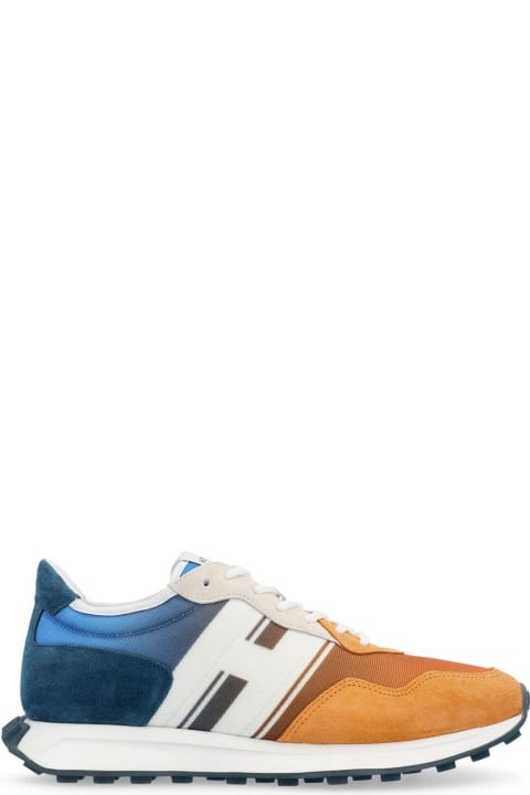 Homeware Hogan Round Toe Panelled Sneakers