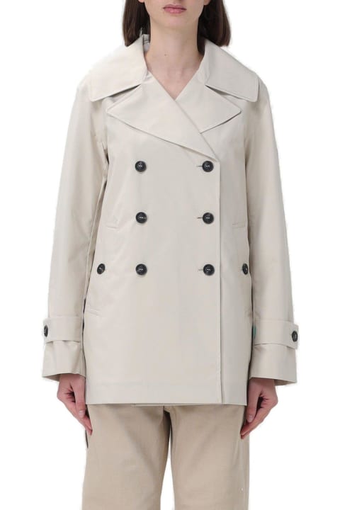 Save the Duck Coats & Jackets for Women Save the Duck Sofi Pleat Detailed Parka Save the Duck