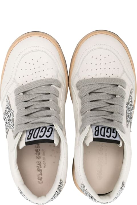 Homeware Golden Goose Ballstar Nappa Upper Toe And Spur Leather Star Suede Heel