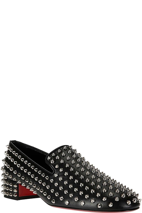 Christian Louboutin Flat Shoes for Women Christian Louboutin Spikeasy Slip-on Loafers