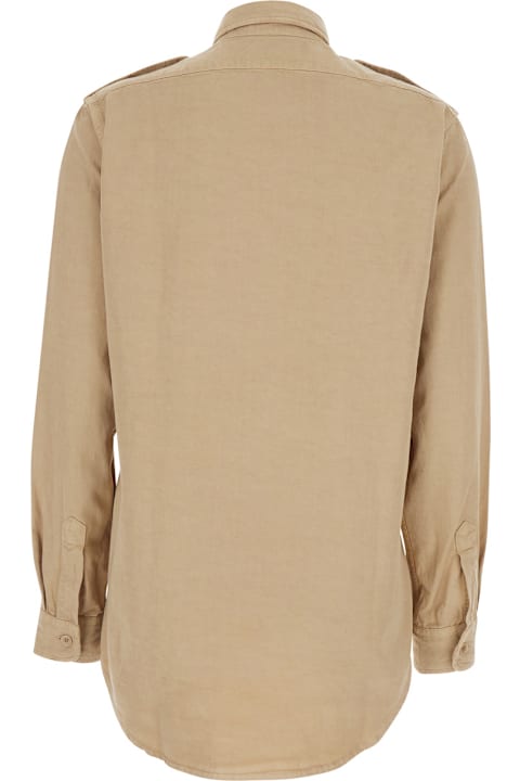 Roy Rogers for Men Roy Rogers Military Shirt R.r.eva Herzigova