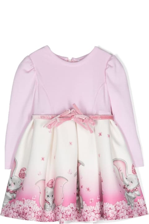 Monnalisa Dresses for Baby Girls Monnalisa Pink Dress Baby Girl