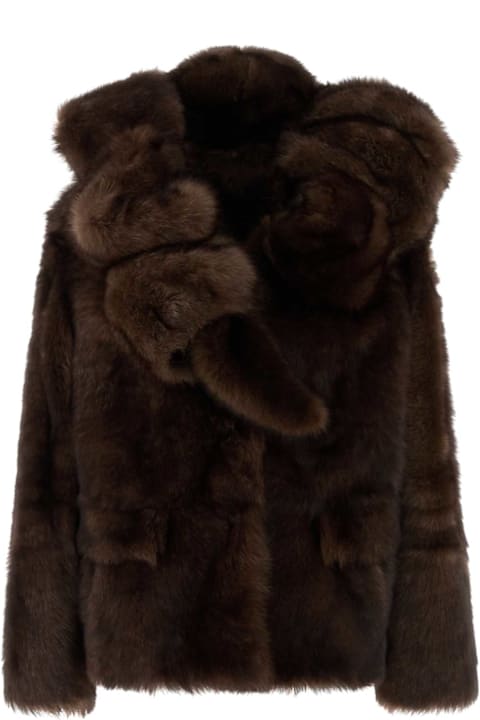 Prada for Kids Prada Brown Fut