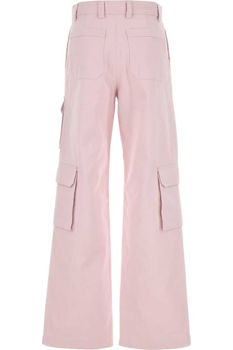 Gucci Pants 
Shorts for Women Gucci Pastel Pink Cotton Cargo Pant