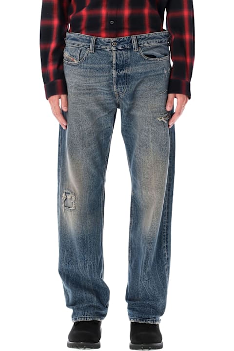 Homeware Diesel Diesel 1980 D-eeper Destroyed Jeans Blue