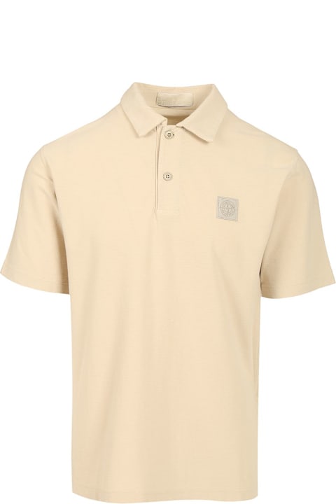 Stone Island Topwear for Men Stone Island Short-sleeved Polo Shirt