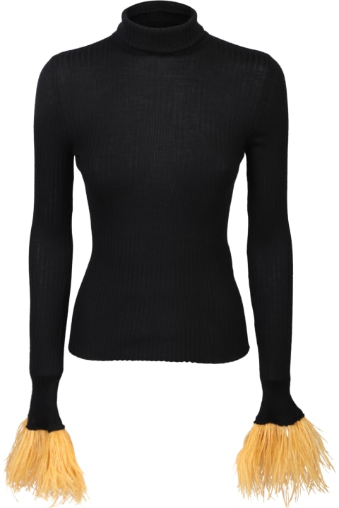 La DoubleJ Sweaters for Women La DoubleJ High Kick Top Black