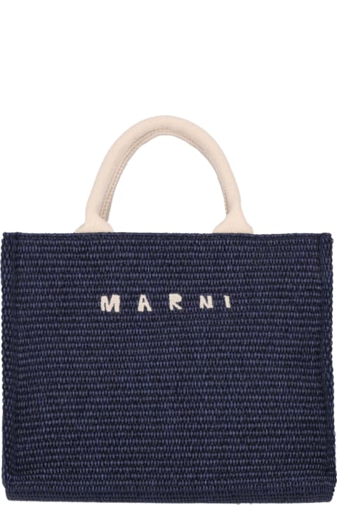 Bags for Women Marni Small Logo Tote Bag