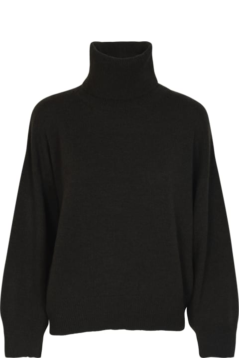 Roll Neck Ribbed Pullover