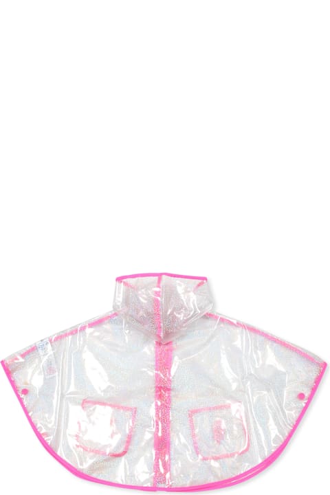 ベビーガールズのセール Billieblush Clear Raincoat For Baby Girl With Ice Cream