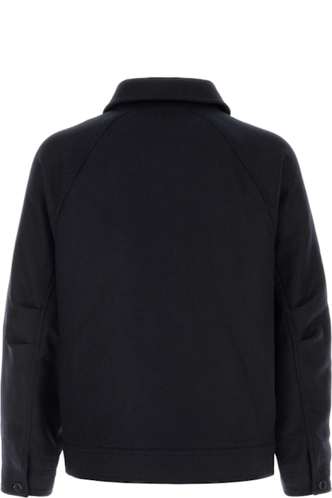 Homeware A.P.C. Midnight Blue Wool Blend Jacket
