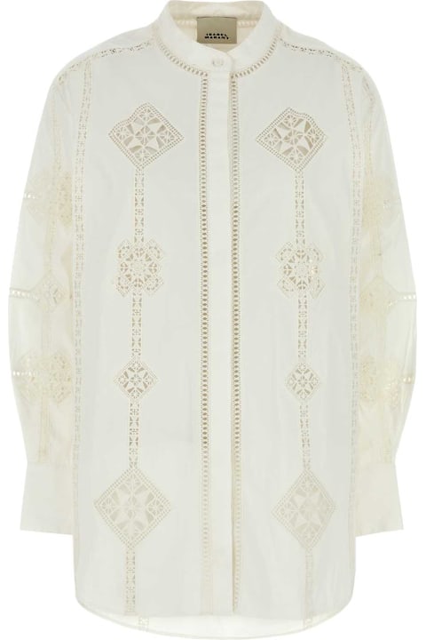 Isabel Marant for Kids Isabel Marant White Poplin Soeline Shirt