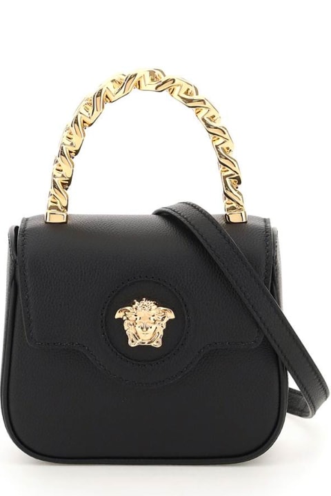 Versace Totes for Women Versace Leather 'la Medusa' Mini Bag