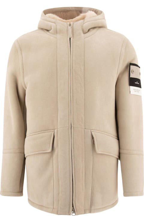 Stone Island Clothing for Men Stone Island Hooded Zipped Jacket