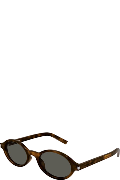 Saint Laurent Eyewear Eyewear for Women Saint Laurent Eyewear Saint Laurent Sl 751 Jeanne Linea Corner Angle 003 Havana Chiaro Sunglasses